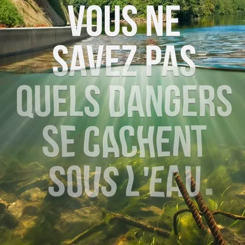 Mantes-la-Jolie veut prévenir les risques des baignades sauvages