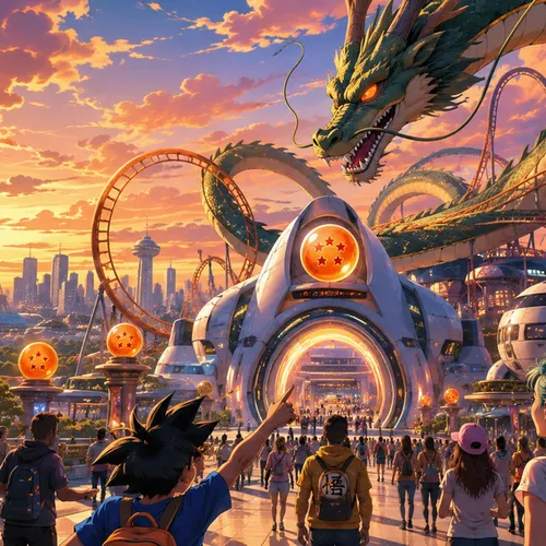 Le projet de parc « Dragon Ball » en Île-de-France semble déjà...