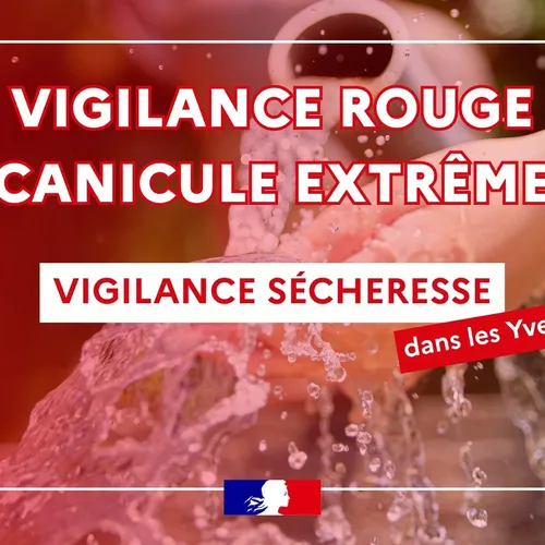 Le préfet des Yvelines prend des mesures contre la canicule