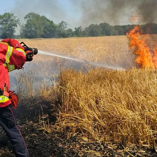 Plusieurs incendies dans l’Oise avec la canicule