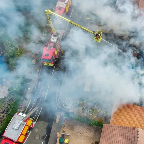 Une maison détruite dans un incendie à Neuilly-sous-Clermont mercredi