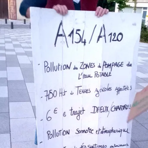 Les opposants à l’A154-A120 envoient leurs arguments par courrier...