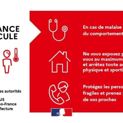 9 départements en France placés en vigilance rouge canicule