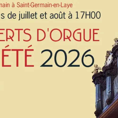 Les concerts d’orgue rythment l’été à Saint-Germain-en-Laye