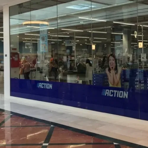 Le magasin Action installé dans Le Spot à Evry, ne peut plus vendre...