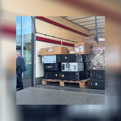 Hauts-de-France : 1.300 ordinateurs collectés prennent la route de...