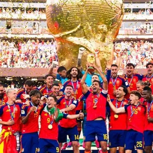 Les espagnols sont devenus champions du monde