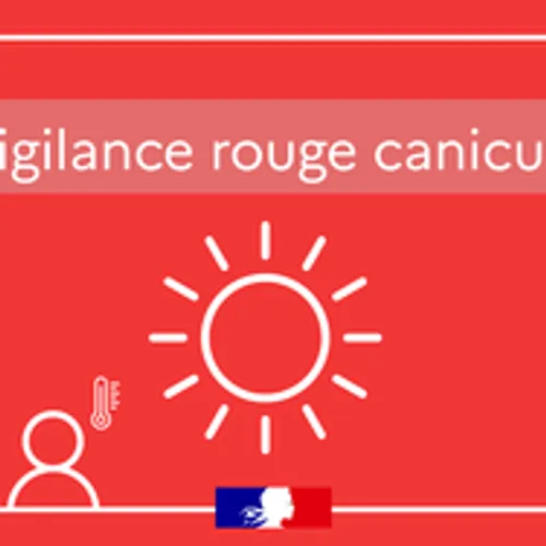 Chaleur écrasante : 72 départements en vigilance rouge canicule ce...