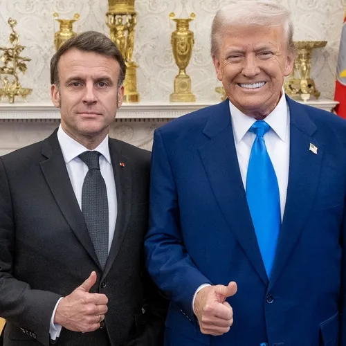 Donald Trump et Emmanuel Macron à Versailles mercredi : à quelles...