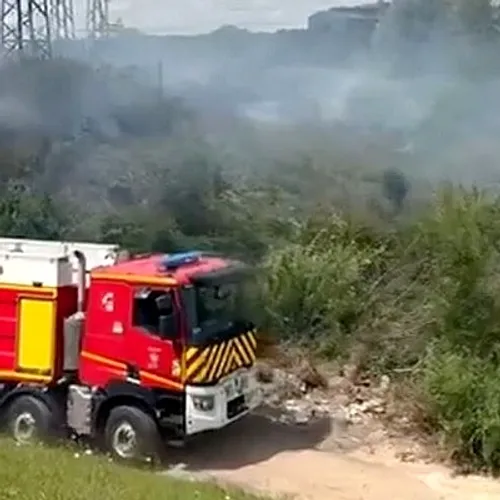 Important incendie dans le nord de l'Oise