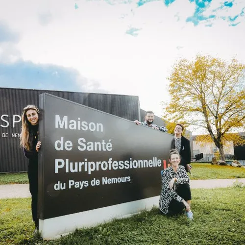La future Maison de Santé du Pays de Nemours prend un peu plus forme
