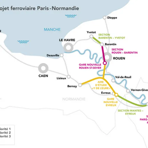 Le tracé de la ligne nouvelle Paris-Normandie bientôt révélé