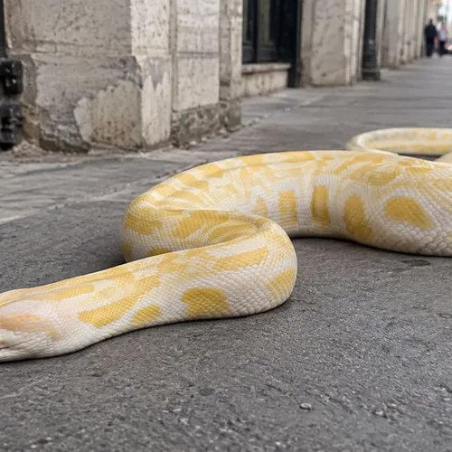 Un serpent retrouvé en pleine rue à Amiens