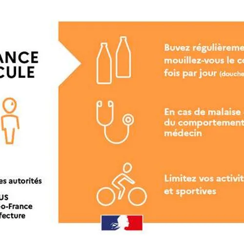 La Seine‑et‑Marne en vigilance orange canicule