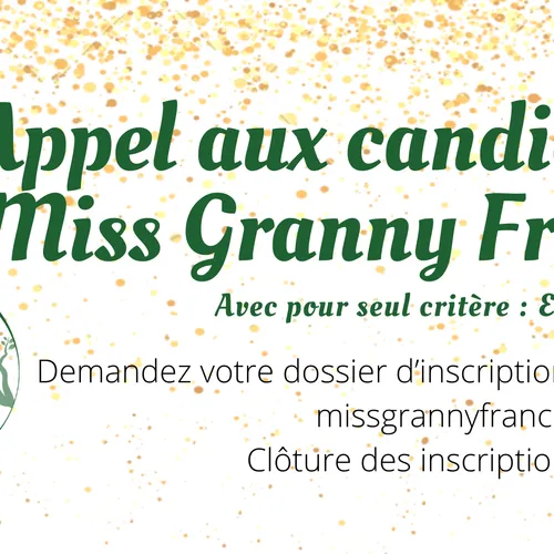 1er concours Miss Granny France à Guer le 2 juillet