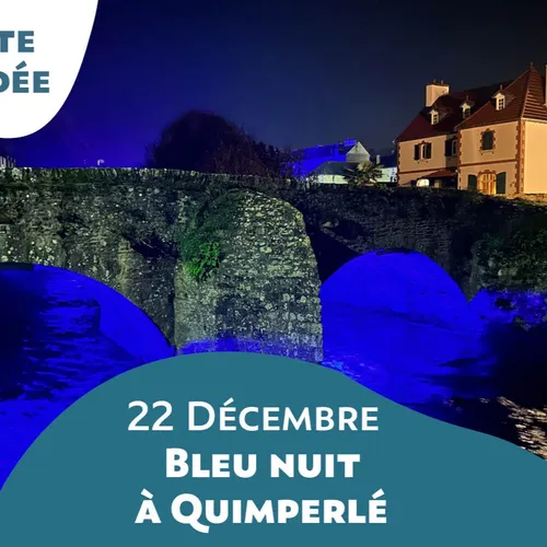 Visite guidée de Noël : Bleu Nuit sur Quimperlé