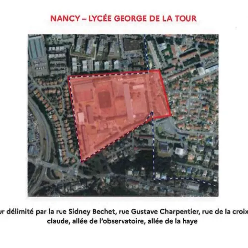 À Nancy, le lycée Georges de la Tour sera survolé par des drones demain. 