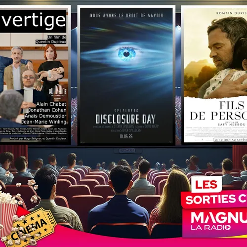 LES SORTIES CINÉ DU MERCREDI 10 JUIN