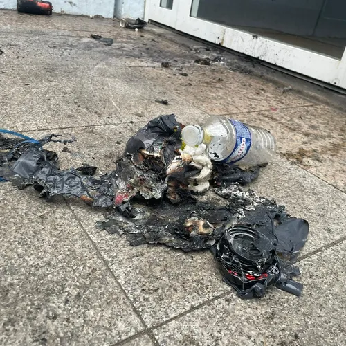 Un des quatre départs de feu 