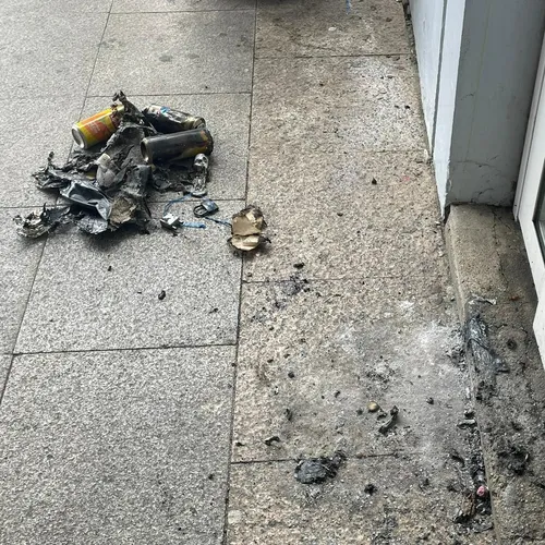 Un des quatre départs de feu 