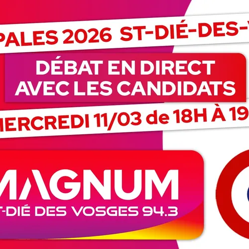 Débat des municipales 2026 : le replay de Saint-Dié-des-Vosges