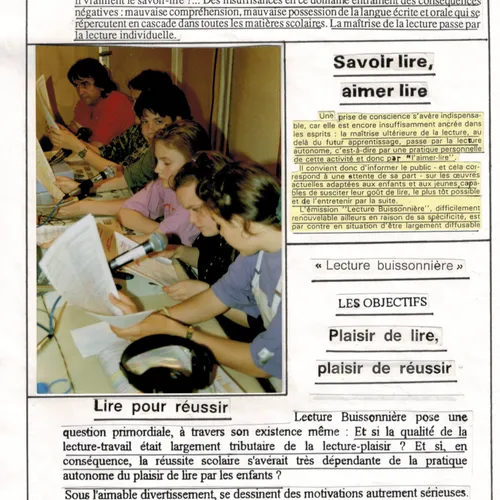 Lecture Buissonnière - Montage 1