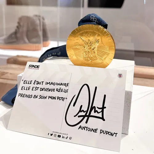 8. Le musée imaginaire d'Oli - médaille d'or JO Paris 2024 Antoine Dupont