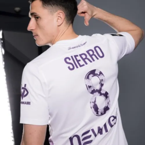 maillot TFC Violettes flocage dos