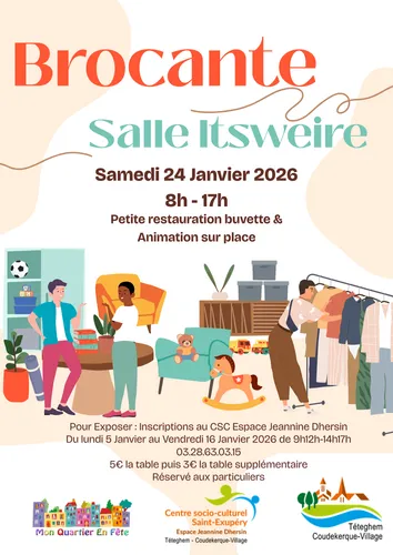Brocante en salle