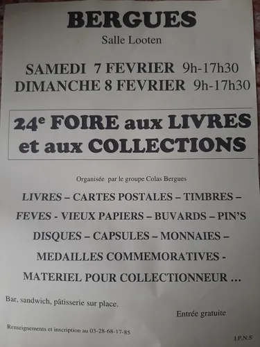 24ème foire aux livres et collections