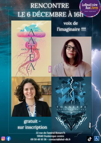 RENCONTRE ET DÉDICACE AVEC FLORIANE SOULAS ET ANOUCK FAURE