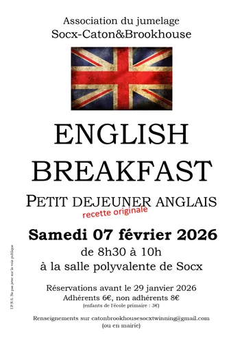 Petit déjeuner anglais