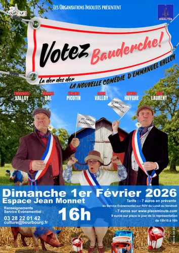 Théâtre "Votez Bauderche"