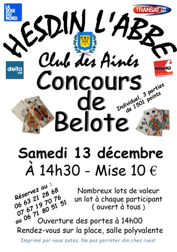 Concours de belote