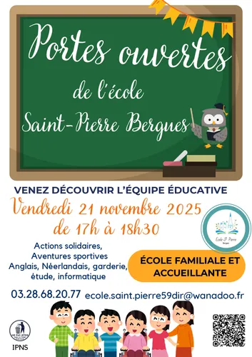 Portes ouvertes école Saint-Pierre BERGUES