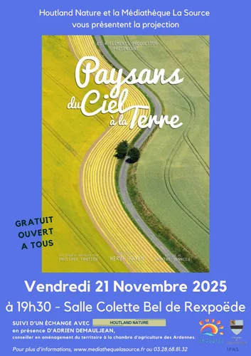 Projection « Paysans du ciel à la terre » - suivi d’un échange