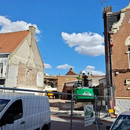 Hazebrouck : déconstruction de la friche Grand-Place pour la...