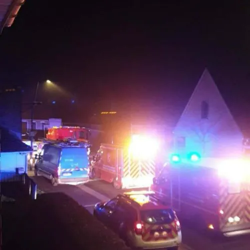 Spycker : deux personnes hospitalisées après l'incendie de leur maison