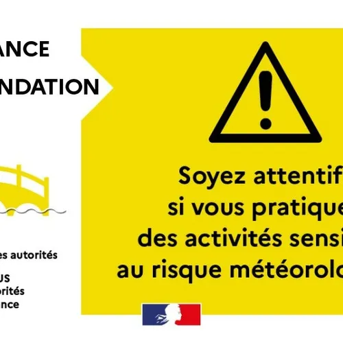 Le Pas-de-Calais en vigilance jaune inondation