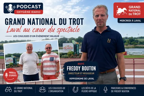 Grand National du Trot : Laval au cœur du spectacle avec Freddy Bouton