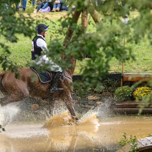 Le passage du Gué sur le Parc de l'Isle Briand.