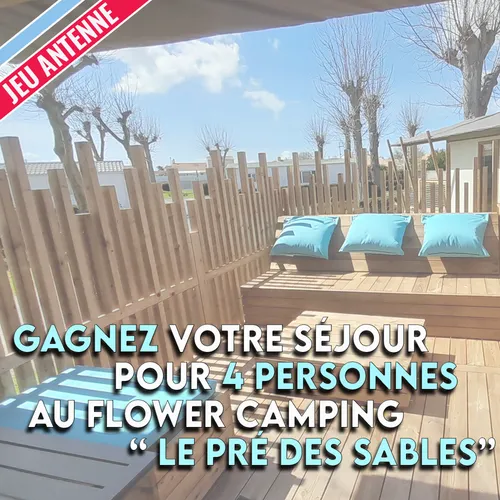 Gagnez votre séjour en Cabane Lodge Premium au Flower Camping "Le...