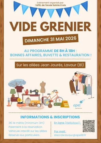 Vide Grenier_APEL Ecole Sainte Croix