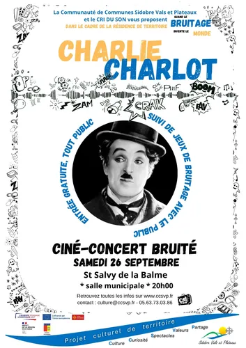 Ciné-Concert bruité "Charlie-Charlot"