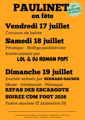 Fête de Paulinet
