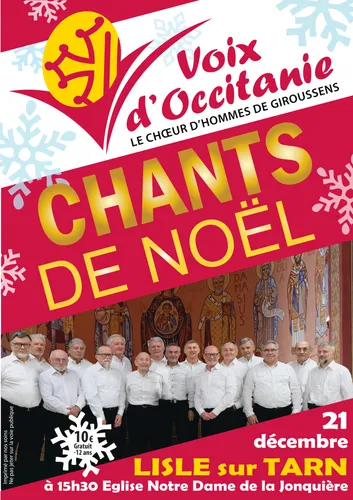 Concert de Noël par le Chœur Voix d'Occitanie