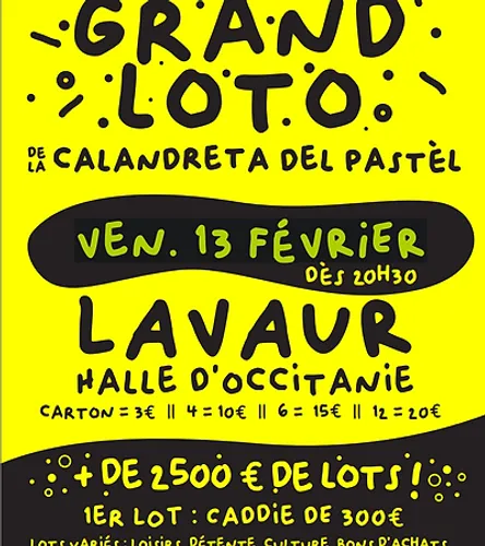Grand Loto de la Calandreta Del Pastel