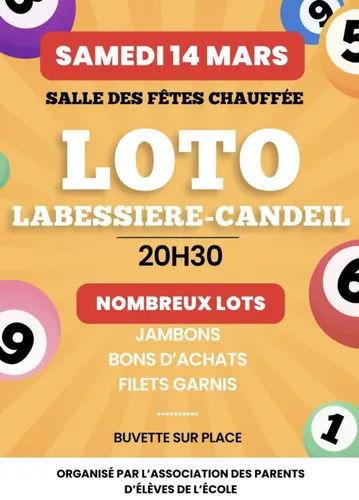 Loto école de Labessière-Candeil 