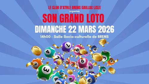 GRAND LOTO DU CLUB D'ATHLE BRENS GAILLAC LISLE 
