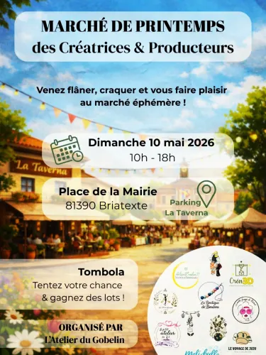 Marché Créateurs Briatexte 